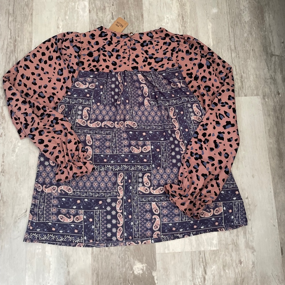 The Leopard Rodeo Top Size L - Picture 4 of 5